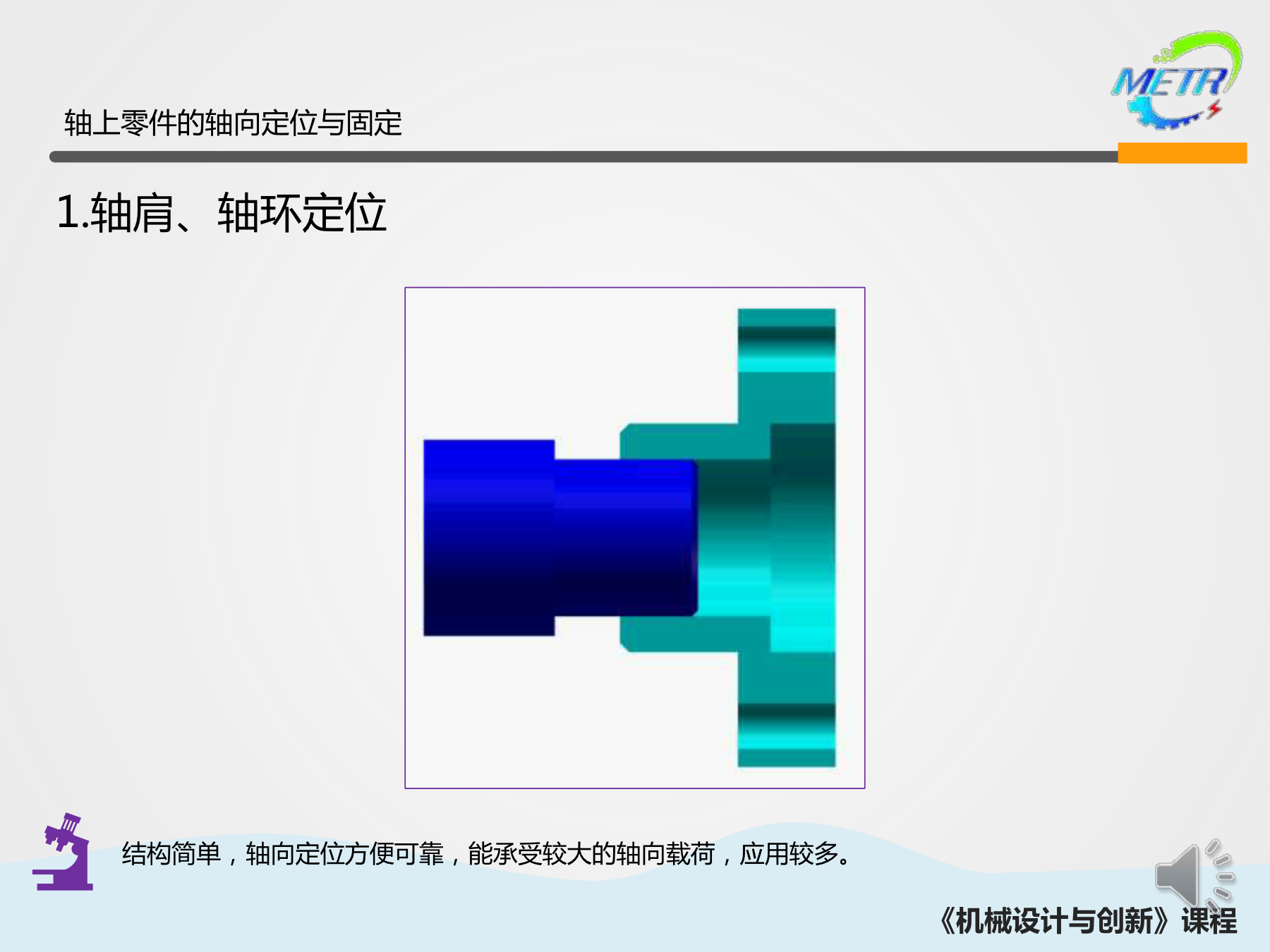 轴上零件轴向定位与固定 智慧职教